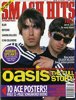 Retrochart August 1995 - Blur Vs Oasis