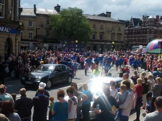 Bury Lions Carnival Parade in Pictures